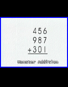 Adding big numbers Hutching Addition Facts Algorithm  