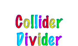 Collider Divider depicting division as separating equally