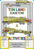 e-Book Ten Land base ten addition subtraction activities