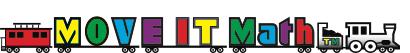 MOVE IT Math™ logo train for help with elementary school math