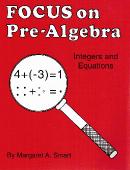 Focus on Pre-Algebra activity book for teaching algebra starting in kindergarten